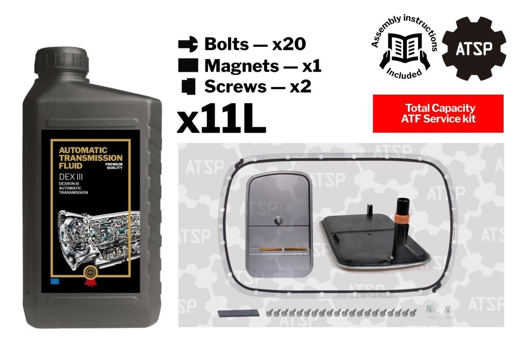 Jeu de pièces, Vidange boîte automatique ATSP 105.104.1005